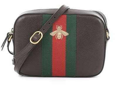 gucci bee crossbody bag|gucci crossbody handbags sale.